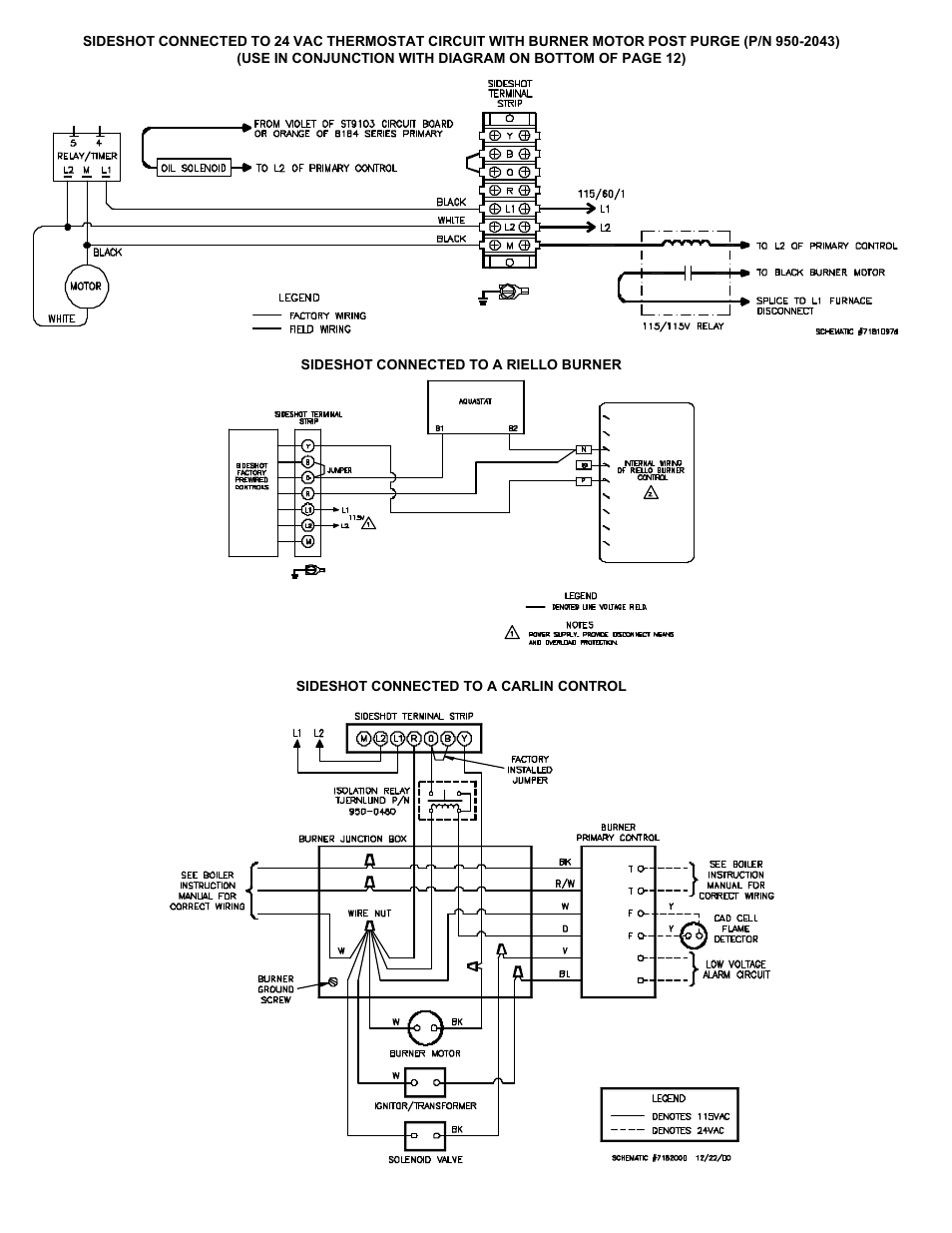 Tjernlund SS1 SideShot (Discontinued Version - Pre UC1 Universal Control) 8504041 Rev A 11/99 User Manual | Page 14 / 23