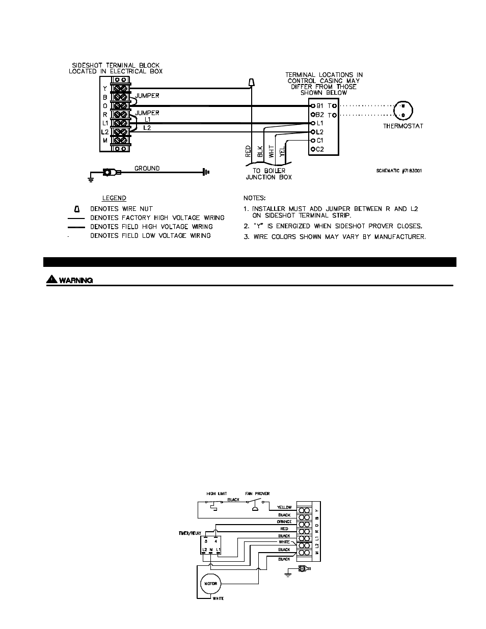 Tjernlund SS1 SideShot (Discontinued Version - Pre UC1 Universal Control) 8504041 Rev A 11/99 User Manual | Page 15 / 23