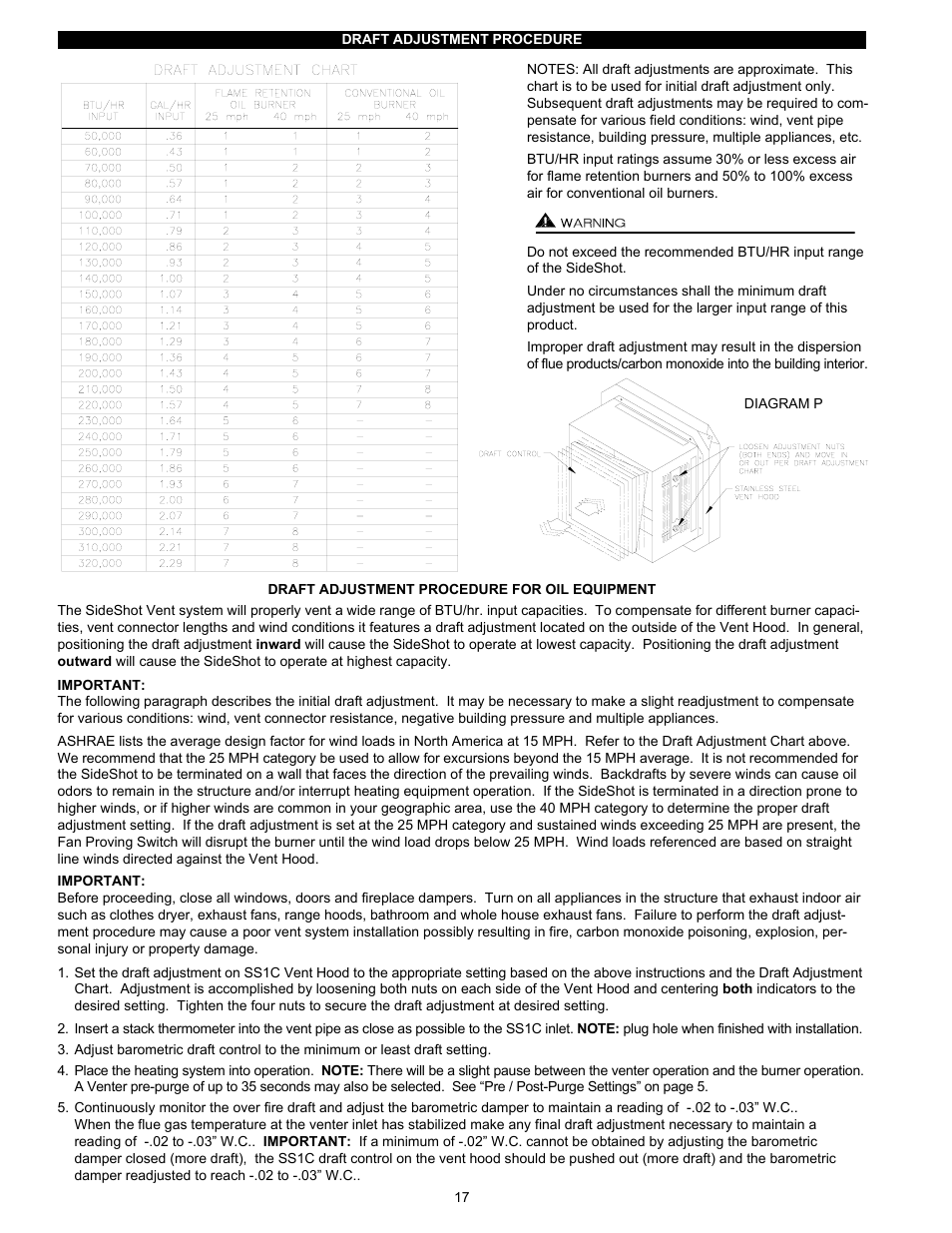 Tjernlund SS1C SideShot with UC1 Universal Control (Version X.06) 8504103 Rev D 07/05 User Manual | Page 20 / 26