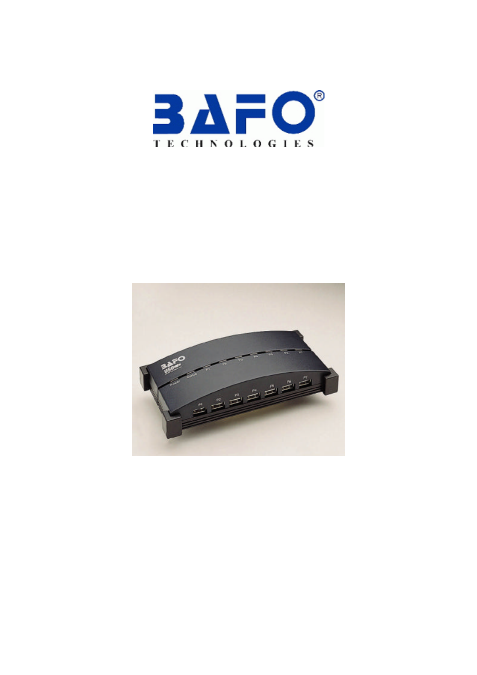 Bafo Technologies BF-700 User Manual | 11 pages