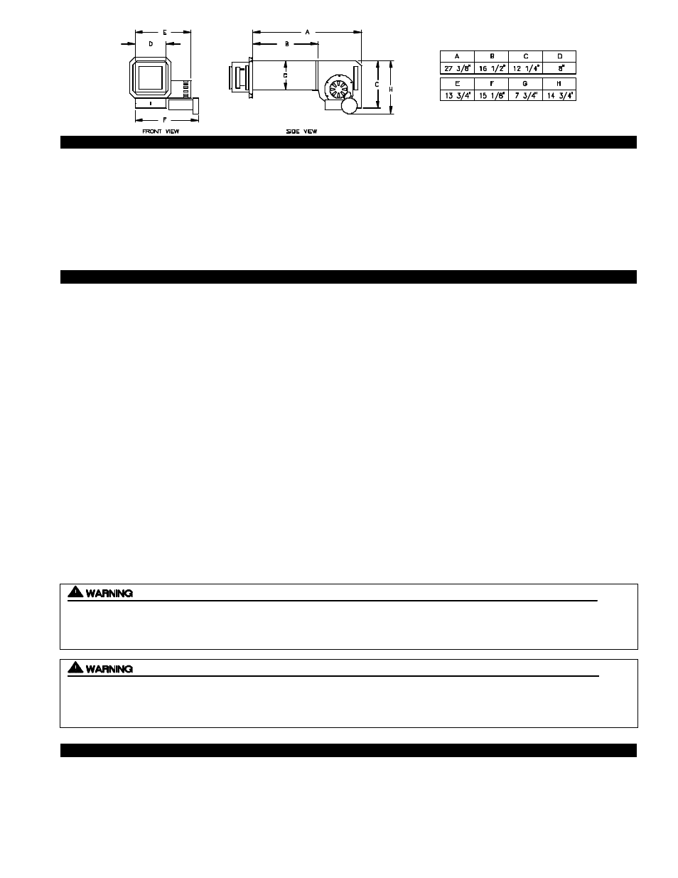 Tjernlund SS1C SideShot (Discontinued Version - Pre UC1 Universal Control) 8504040 Rev 4 05/95 User Manual | Page 3 / 20