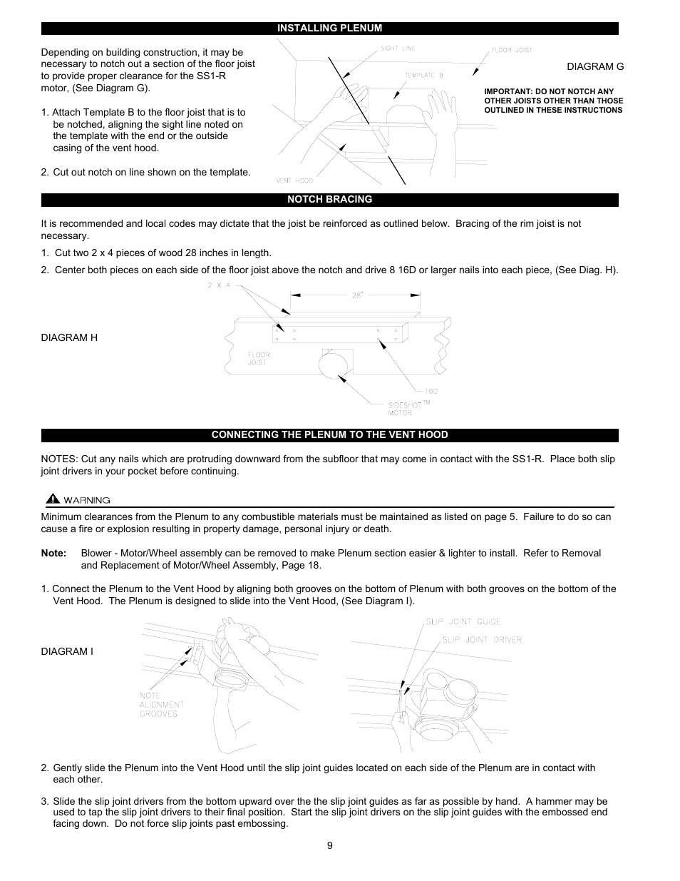 Tjernlund SS1R SideShot (Discontinued) with UC1 Universal Control (Version X.04) 8504117 Rev 02/04 User Manual | Page 10 / 20