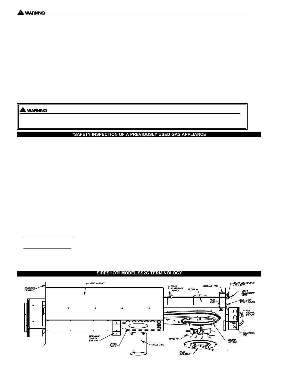 Tjernlund SS2G SideShot (Discontinued) 8504075 Rev 1 11/98 User Manual | Page 4 / 14