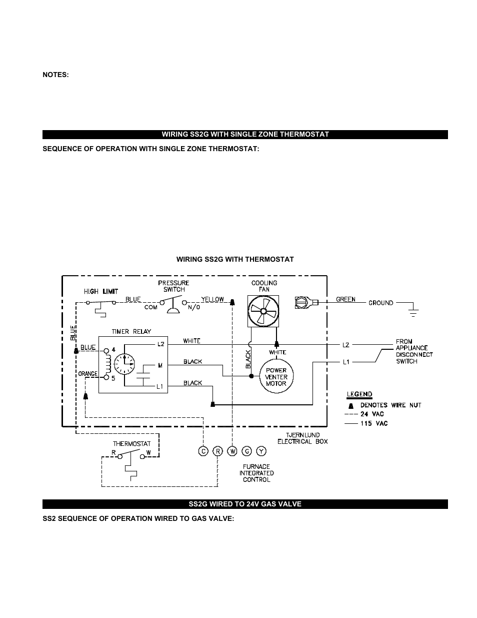 Tjernlund SS2G SideShot (Discontinued) 8504075 Rev 1 11/98 User Manual | Page 9 / 14