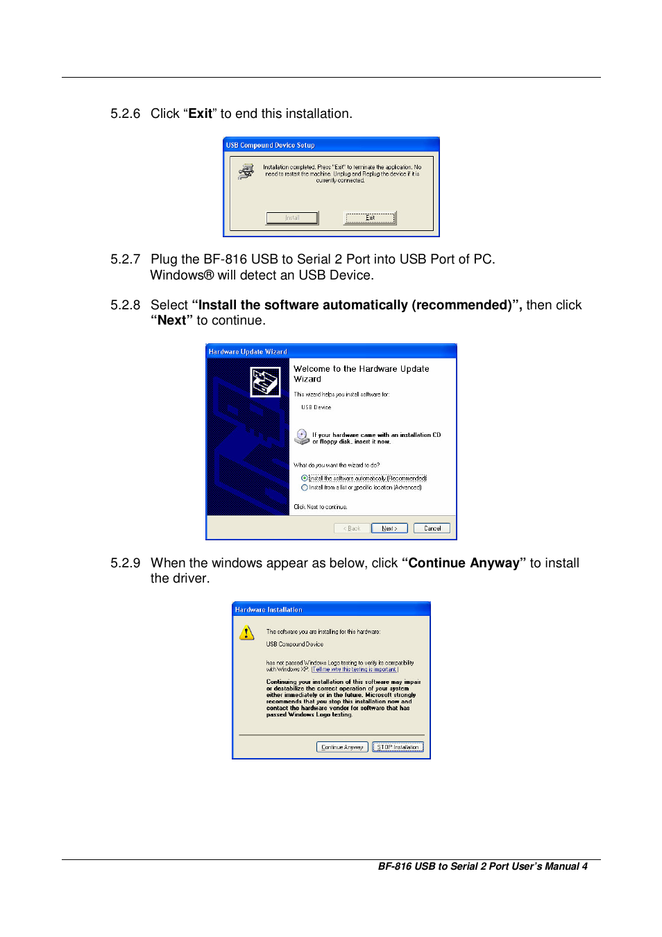 Bafo Technologies BF-816 User Manual | Page 4 / 12