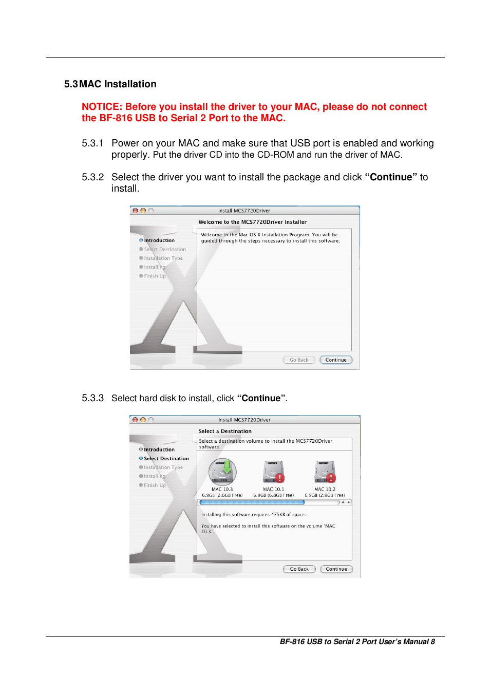 Bafo Technologies BF-816 User Manual | Page 8 / 12