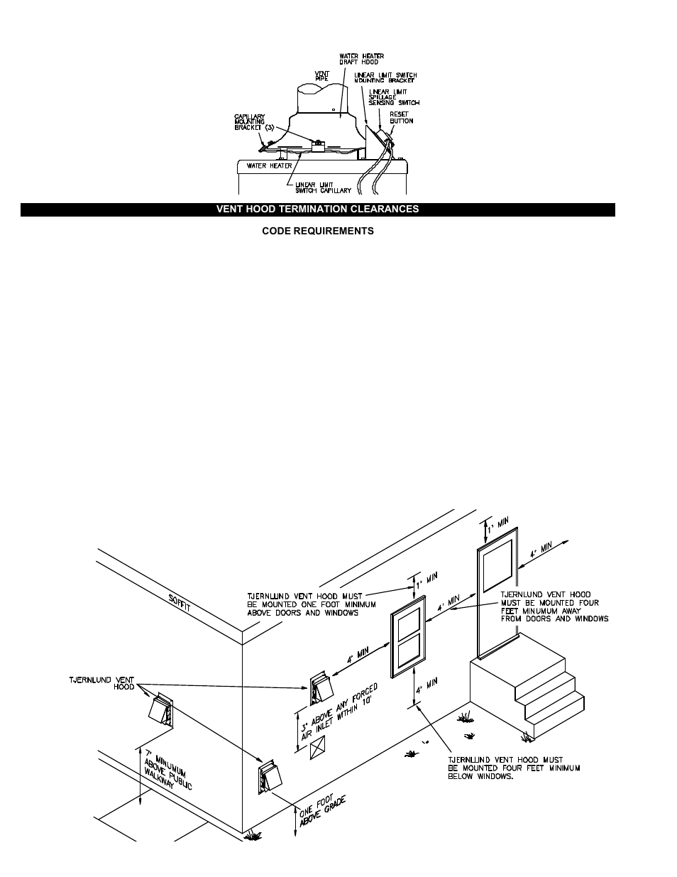 Tjernlund VP-2, VP-3 (Discontinued) 8504025 Rev A 01/00  User Manual | Page 6 / 15