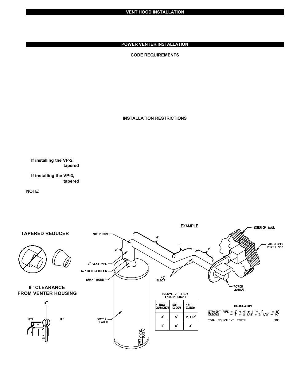 Tjernlund VP-2, VP-3 (Discontinued) 8504025 Rev A 01/00  User Manual | Page 7 / 15