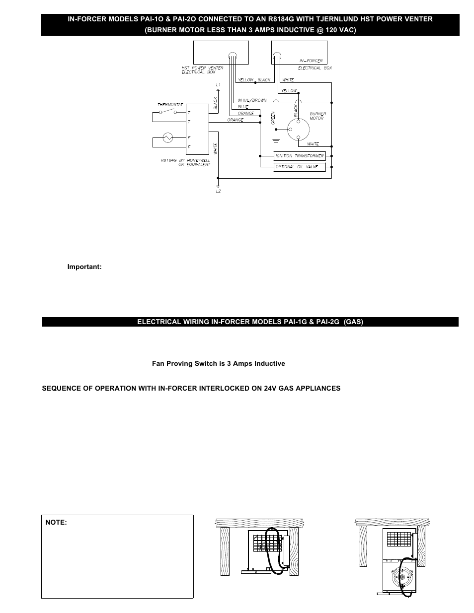 Tjernlund PAI-1 & 2O Combustion Air In-Forcer 8504038 Rev A 05/01 User Manual | Page 11 / 19