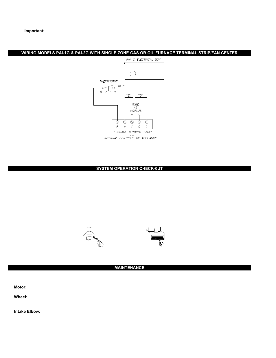 Tjernlund PAI-1 & 2O Combustion Air In-Forcer 8504038 Rev A 05/01 User Manual | Page 14 / 19