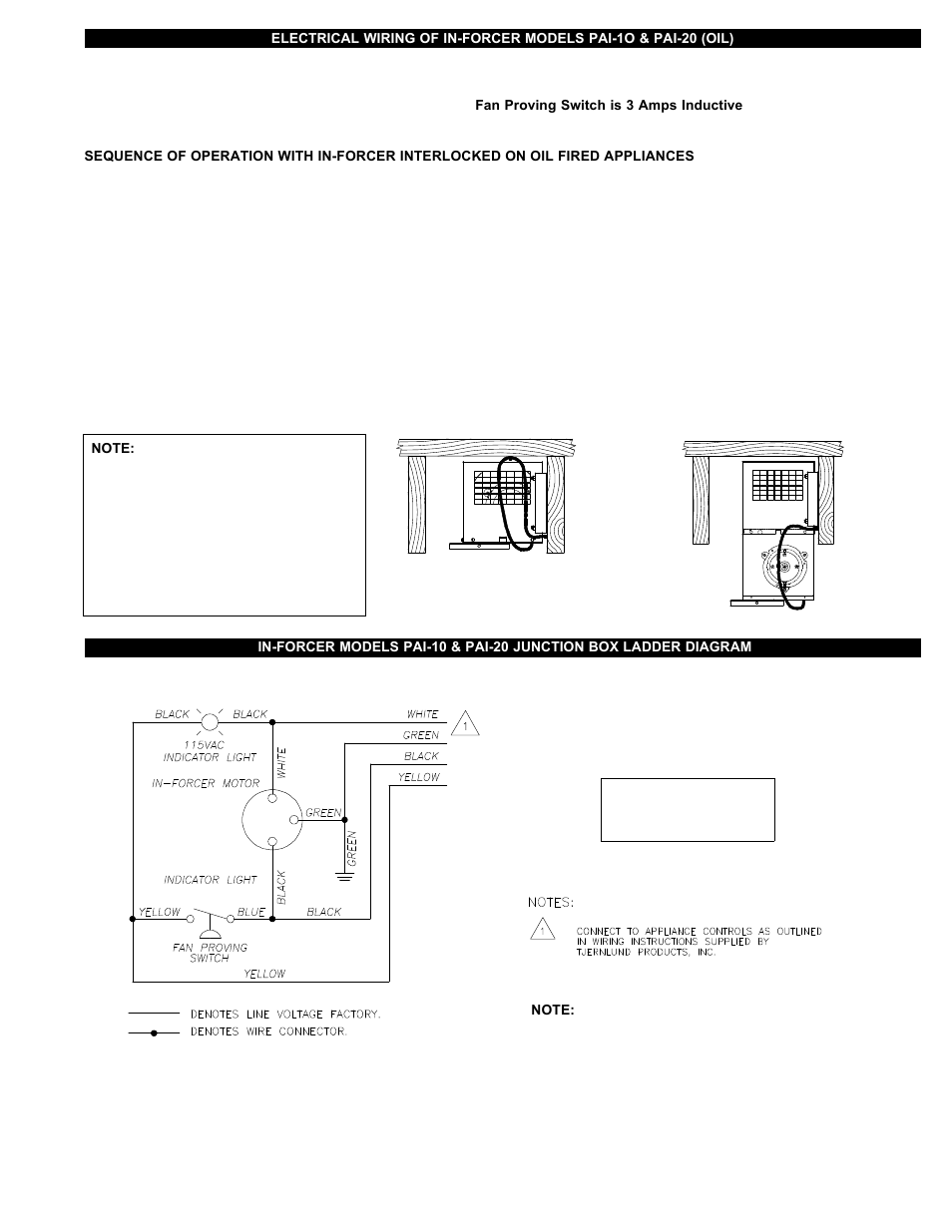 Tjernlund PAI-1 & 2O Combustion Air In-Forcer 8504038 Rev A 05/01 User Manual | Page 9 / 19