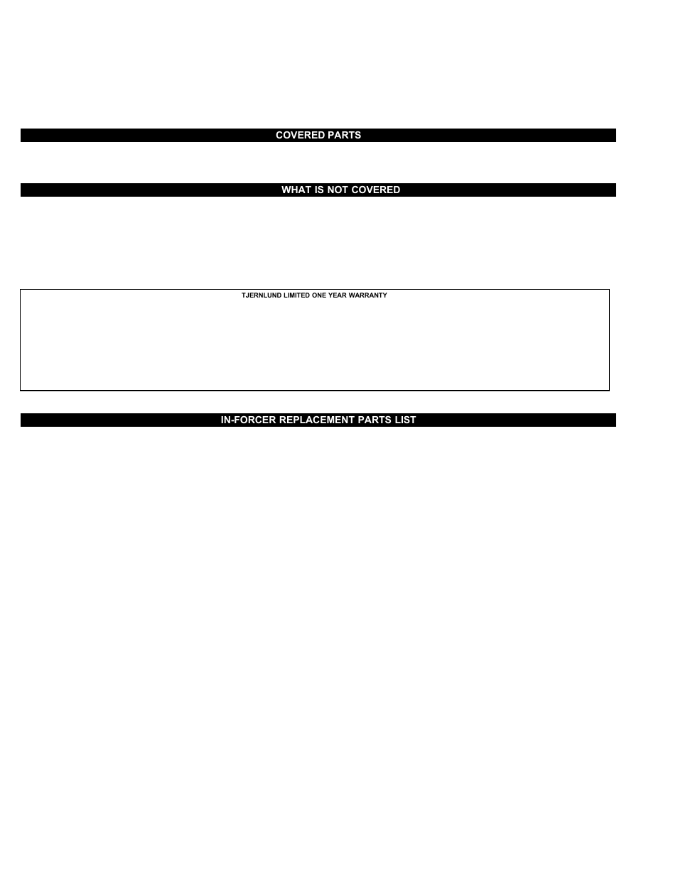 Tjernlund PAI-2T Fresh Air In-Forcer (Discontinued) 8504039 Rev A 06/00 User Manual | Page 12 / 15