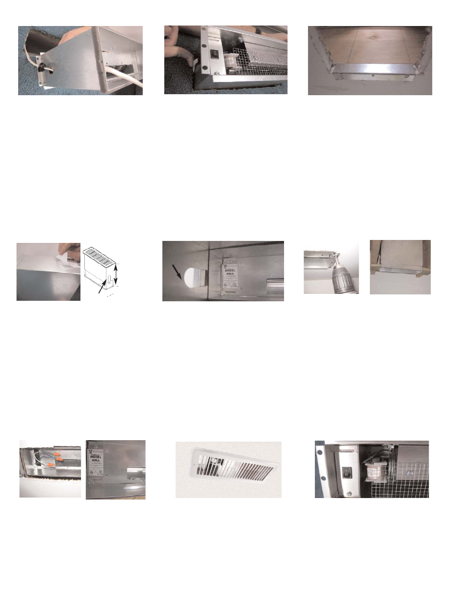 Tjernlund ASLL AireShare Level-to-Level Ventilator Rev 03/09 8504156 User Manual | Page 6 / 8