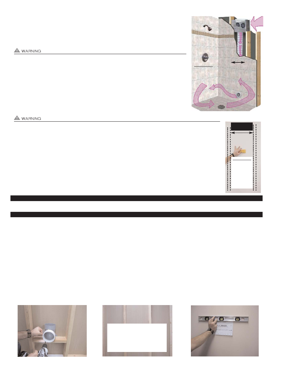 Tjernlund SD140 Sure Dry Shower Drying System 8504188 User Manual | Page 2 / 4