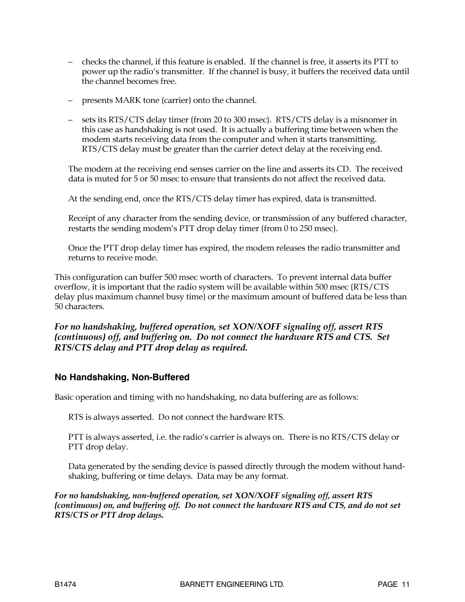 Barnett Engineering B1474 User Manual | Page 12 / 26