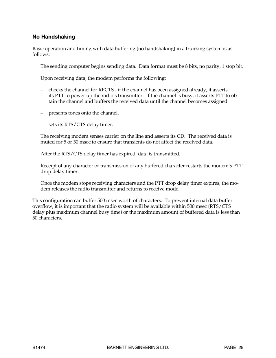Barnett Engineering B1474 User Manual | Page 26 / 26