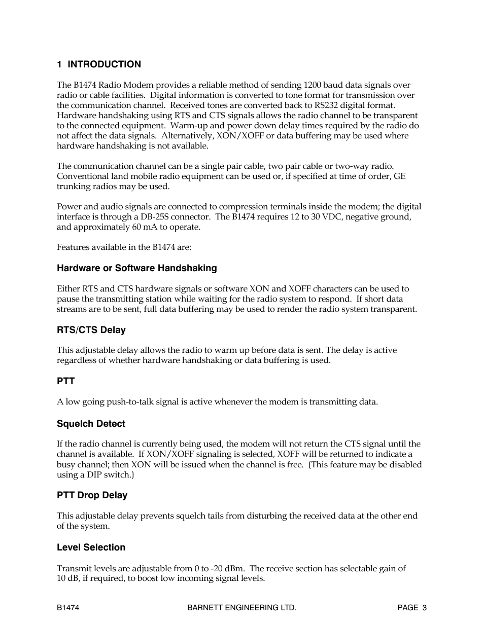 Barnett Engineering B1474 User Manual | Page 4 / 26