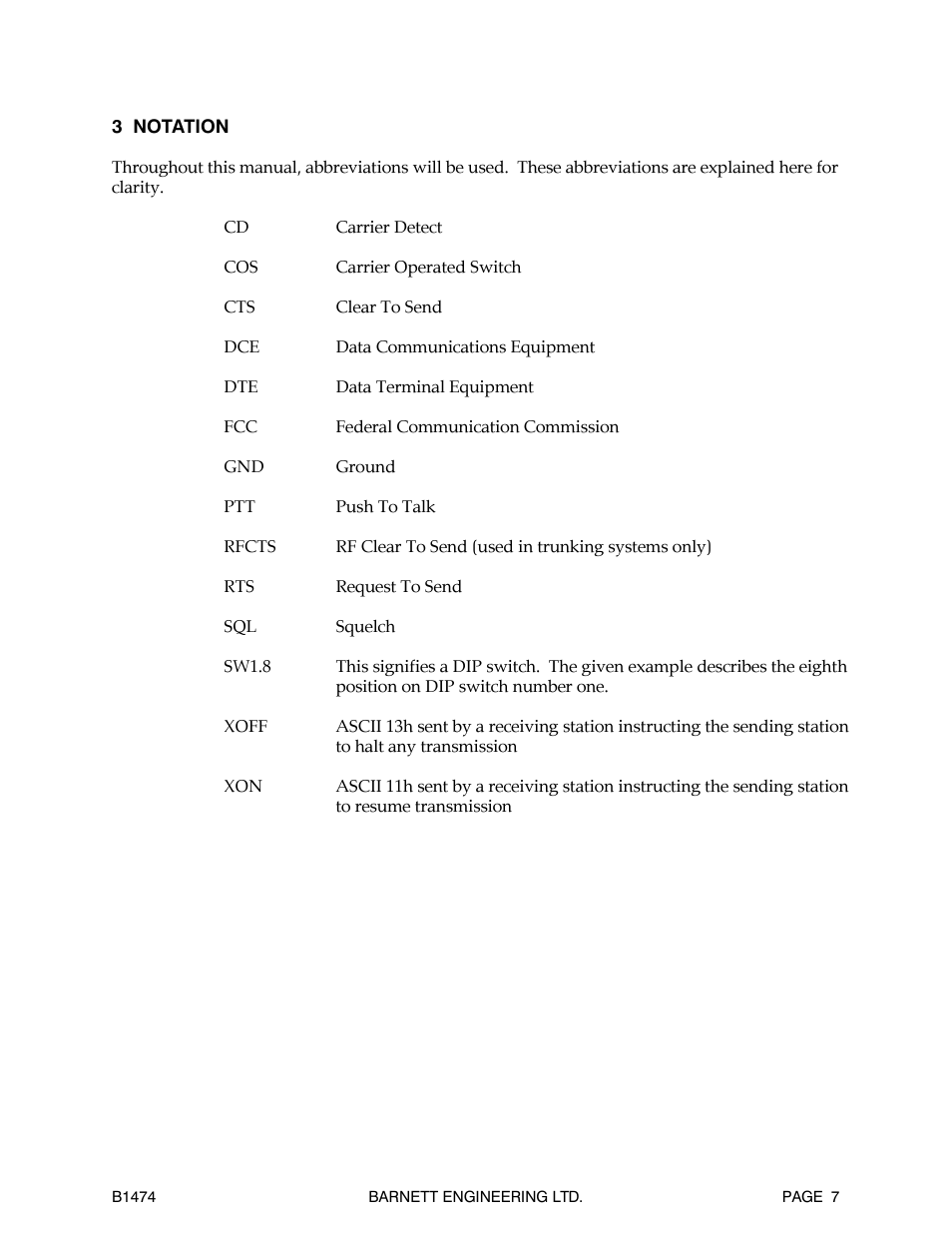 Barnett Engineering B1474 User Manual | Page 8 / 26