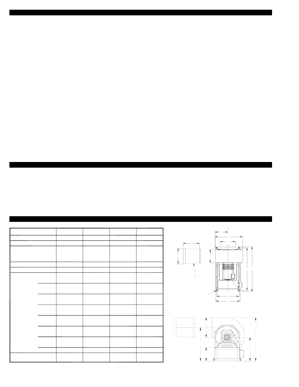 Model | Tjernlund VSUB Series Universal Blowers for Combustion Air or Draft  8504114 User Manual | Page 2 / 16