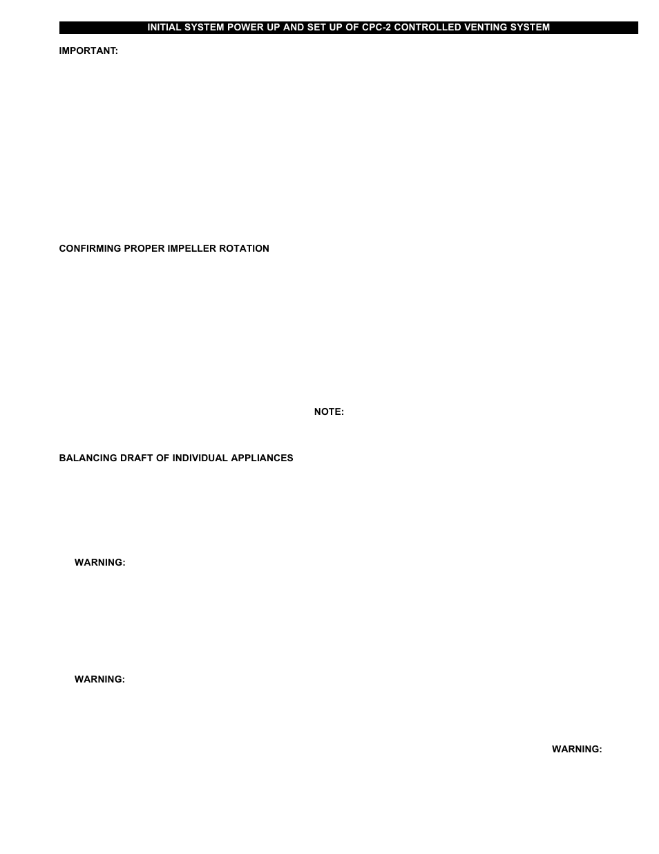 Tjernlund CPC-2 Constant Pressure Controller (Discontinued) 8504091 Rev A 03/01 User Manual | Page 11 / 17