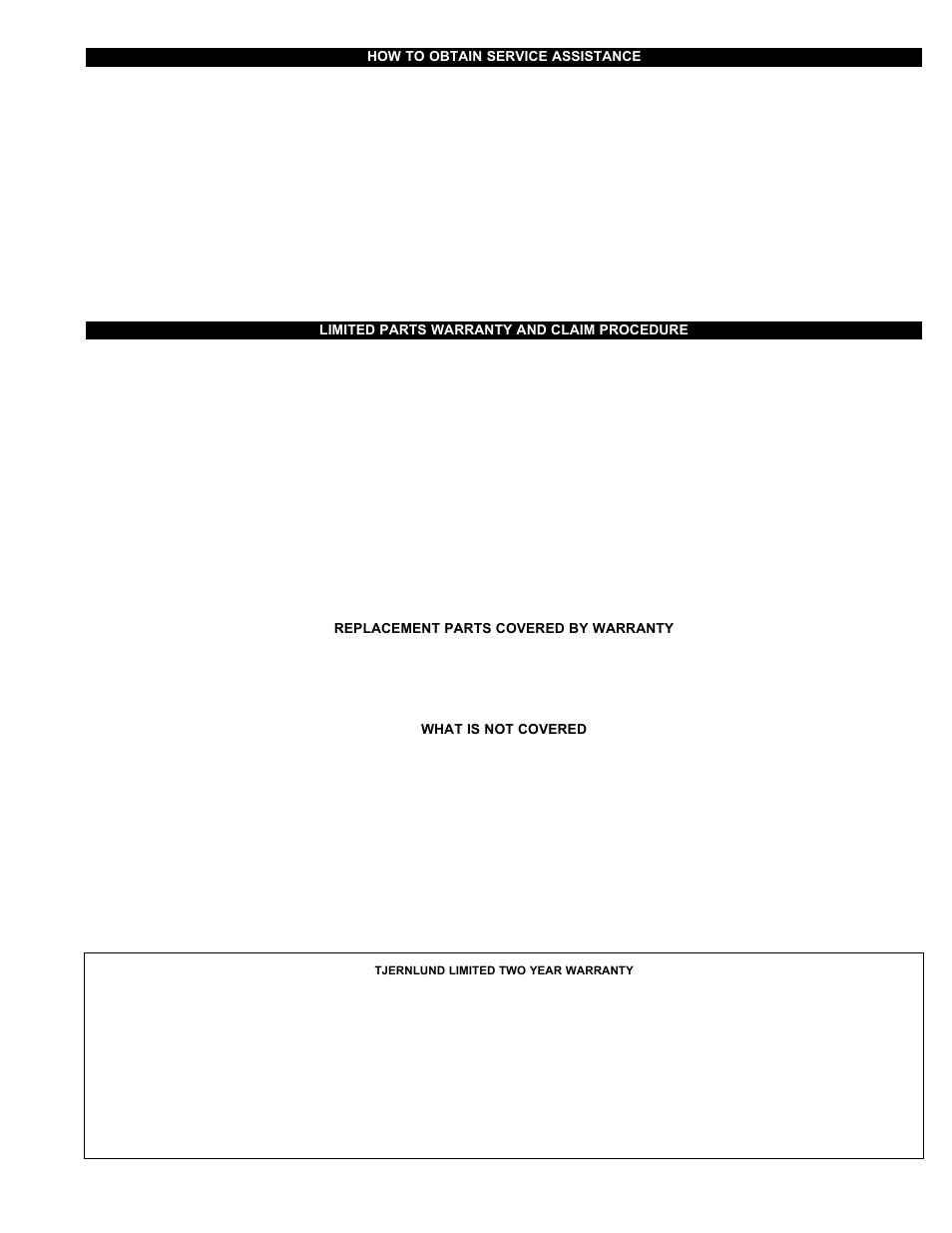 Tjernlund CPC-2 Constant Pressure Controller (Discontinued) 8504091 Rev A 03/01 User Manual | Page 17 / 17