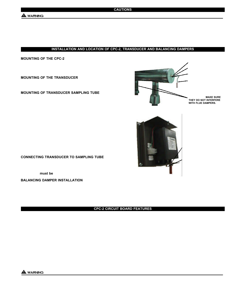 Tjernlund CPC-2 Constant Pressure Controller (Discontinued) 8504091 Rev A 03/01 User Manual | Page 5 / 17