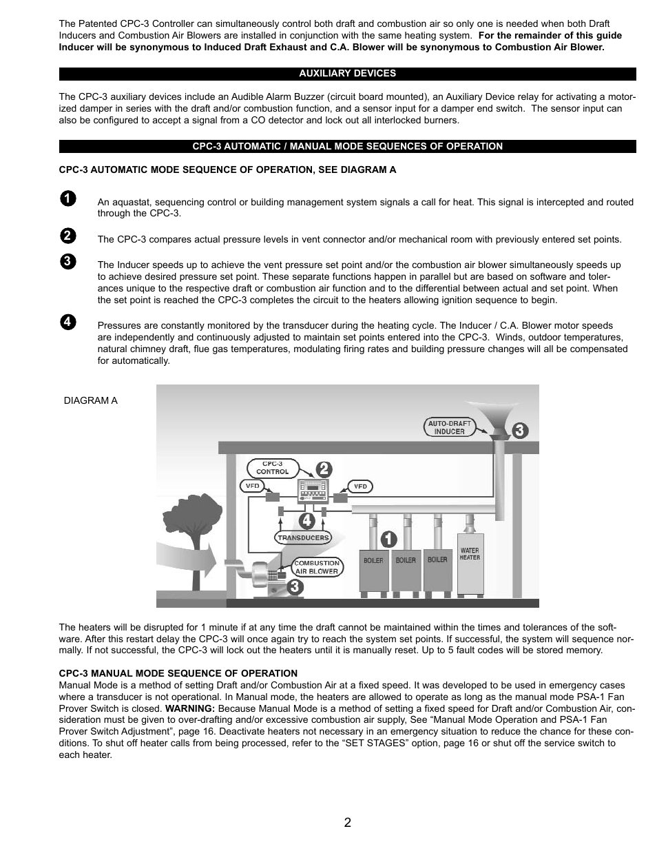 Tjernlund CPC-3 Constant Pressure Controller Startup Manual 8504125 User Manual | Page 3 / 18