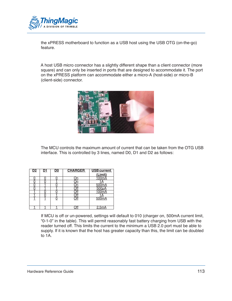 ThingMagic Mercury xPRESS Platform v1.7 User Manual | Page 113 / 144