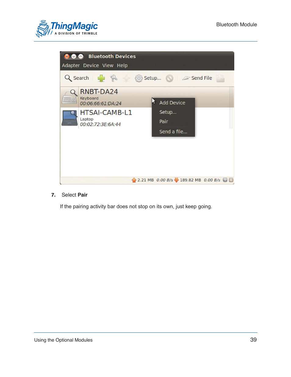 ThingMagic Mercury xPRESS Platform v1.7 User Manual | Page 39 / 144