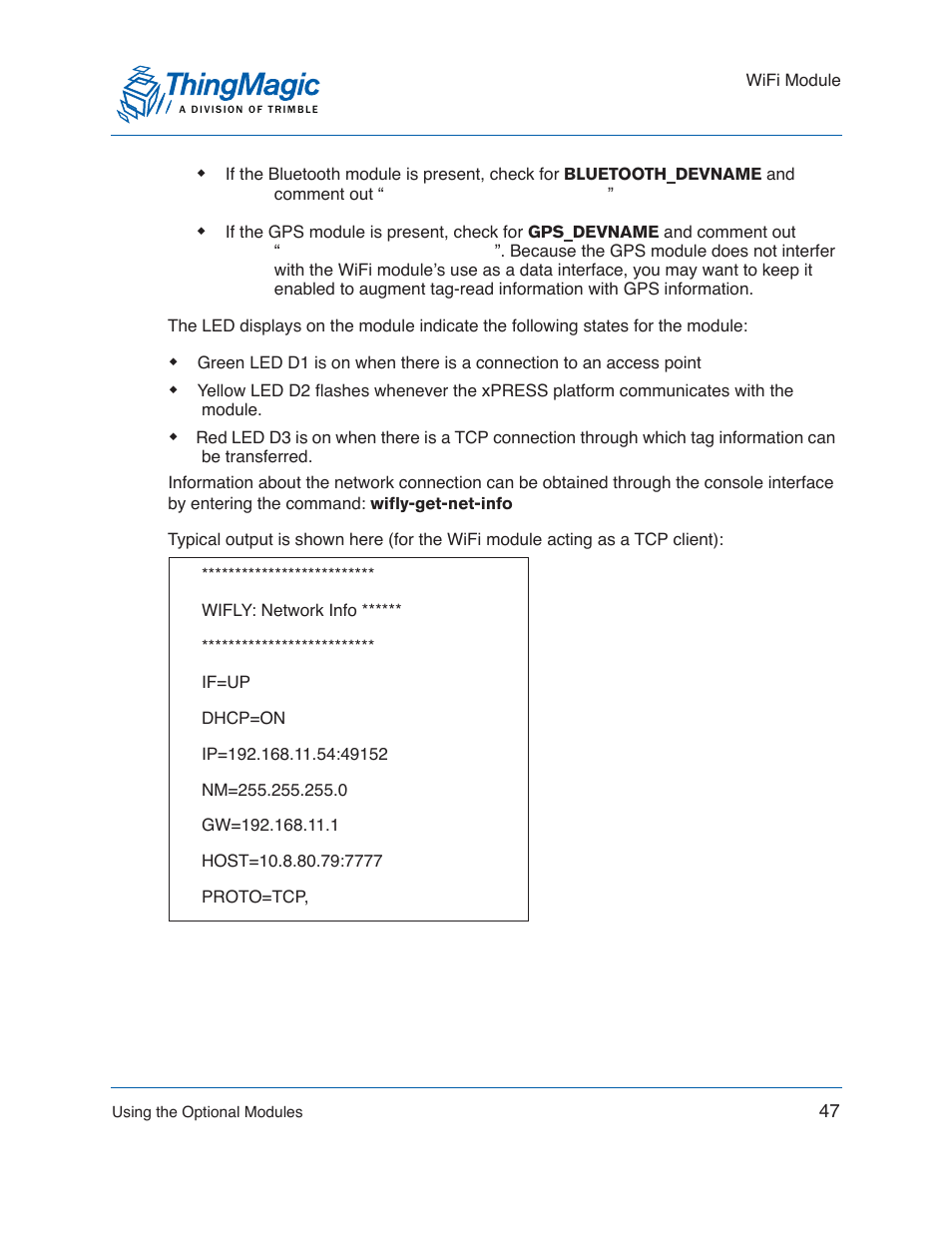 ThingMagic Mercury xPRESS Platform v1.7 User Manual | Page 47 / 144