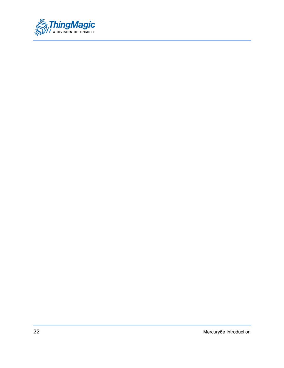 ThingMagic M6e User Manual | Page 22 / 100