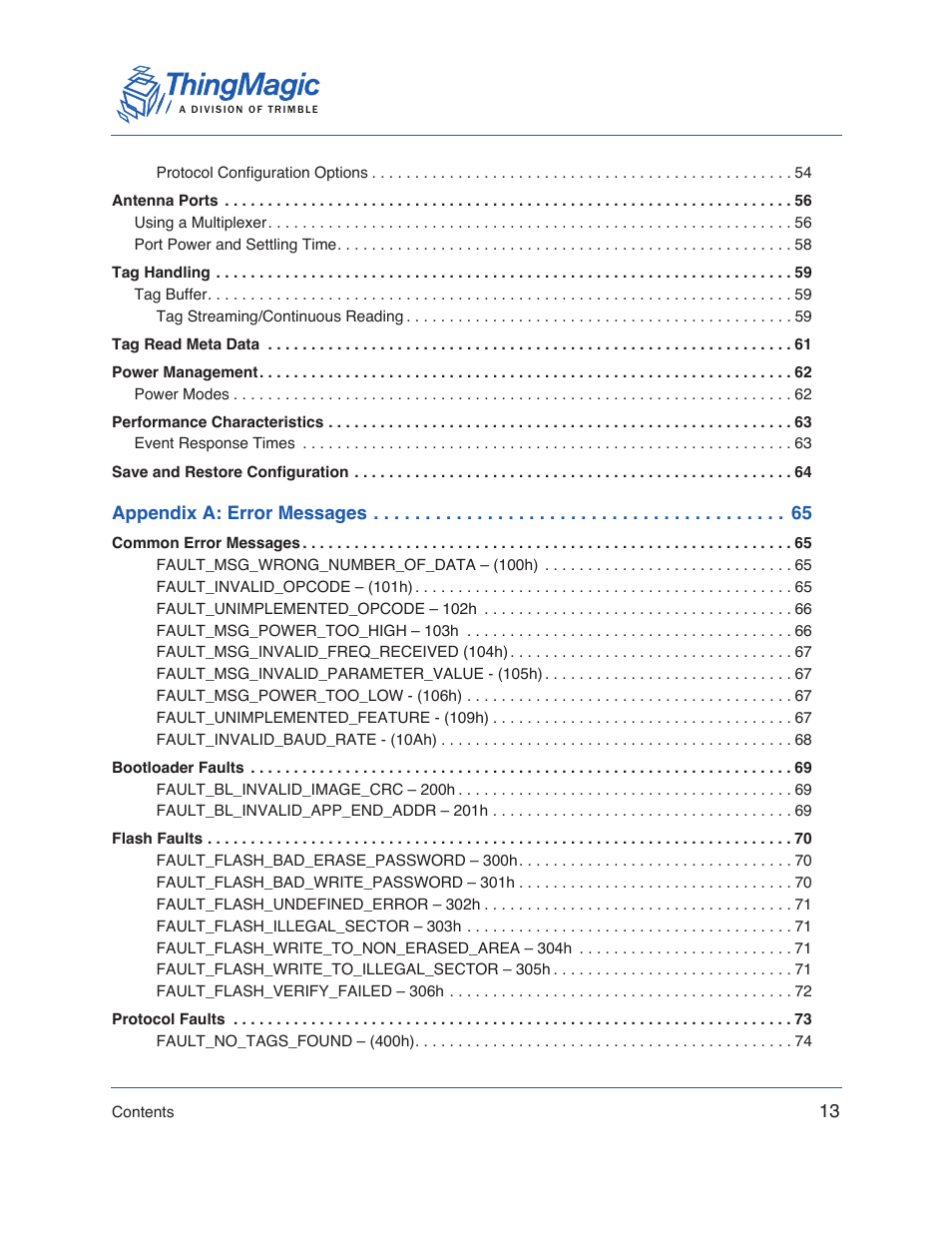 ThingMagic Micro Hardware User Manual | Page 13 / 105