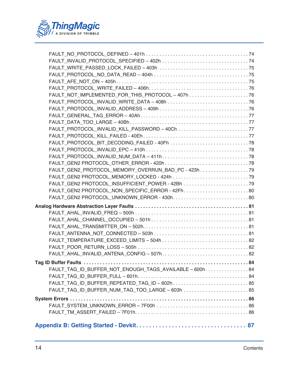 ThingMagic Micro Hardware User Manual | Page 14 / 105