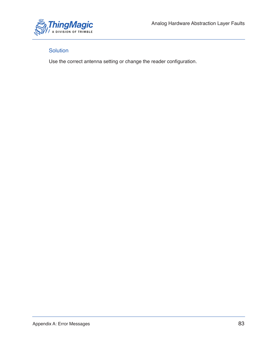 Solution | ThingMagic Micro Hardware User Manual | Page 88 / 105