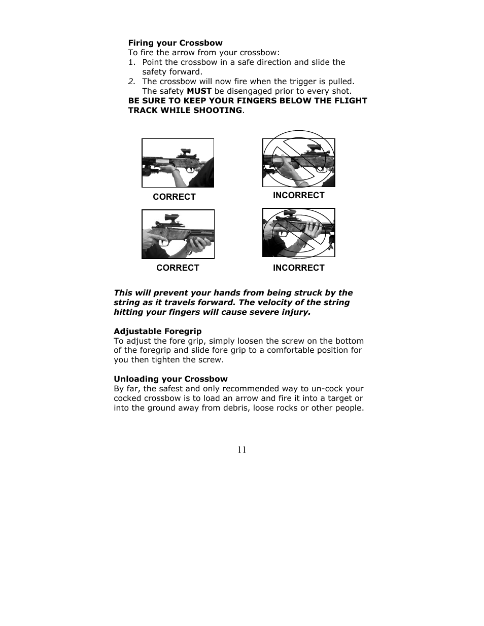 Barnett Engineering RX150 User Manual | Page 11 / 16