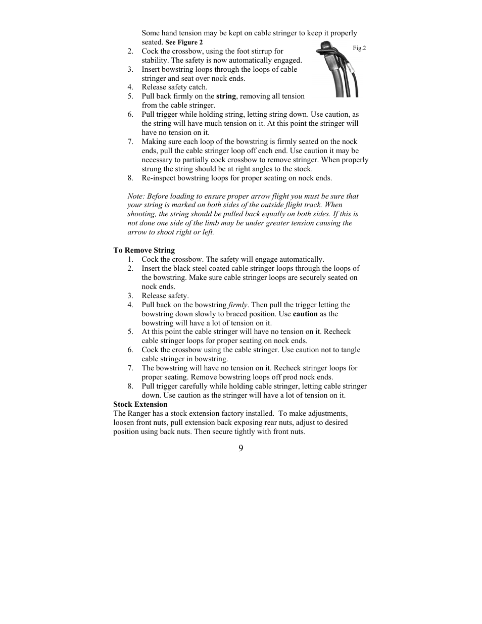 Barnett Engineering RX150 User Manual | Page 9 / 16