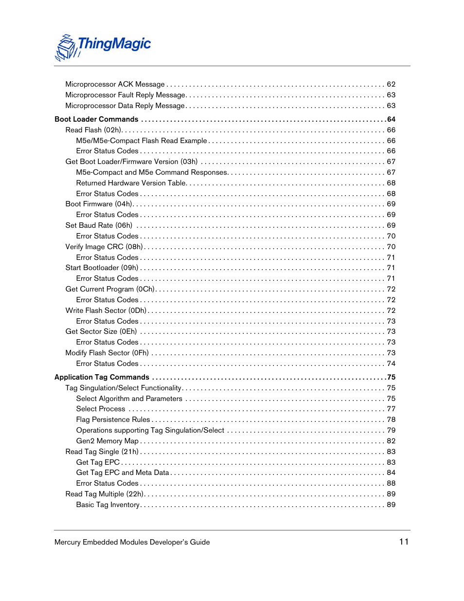 ThingMagic M5e-Compact User Manual | Page 11 / 252