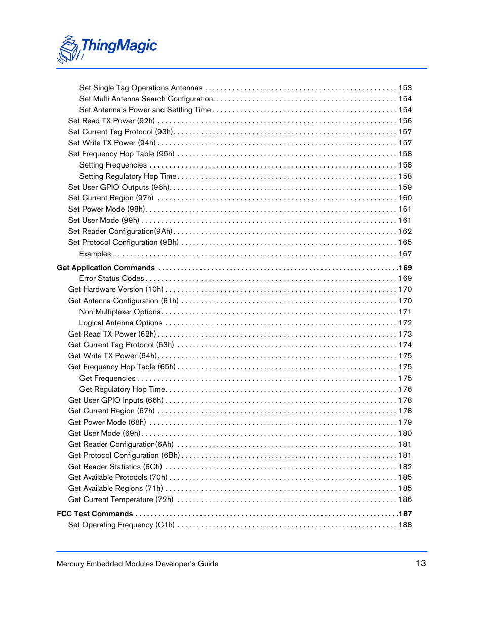 ThingMagic M5e-Compact User Manual | Page 13 / 252