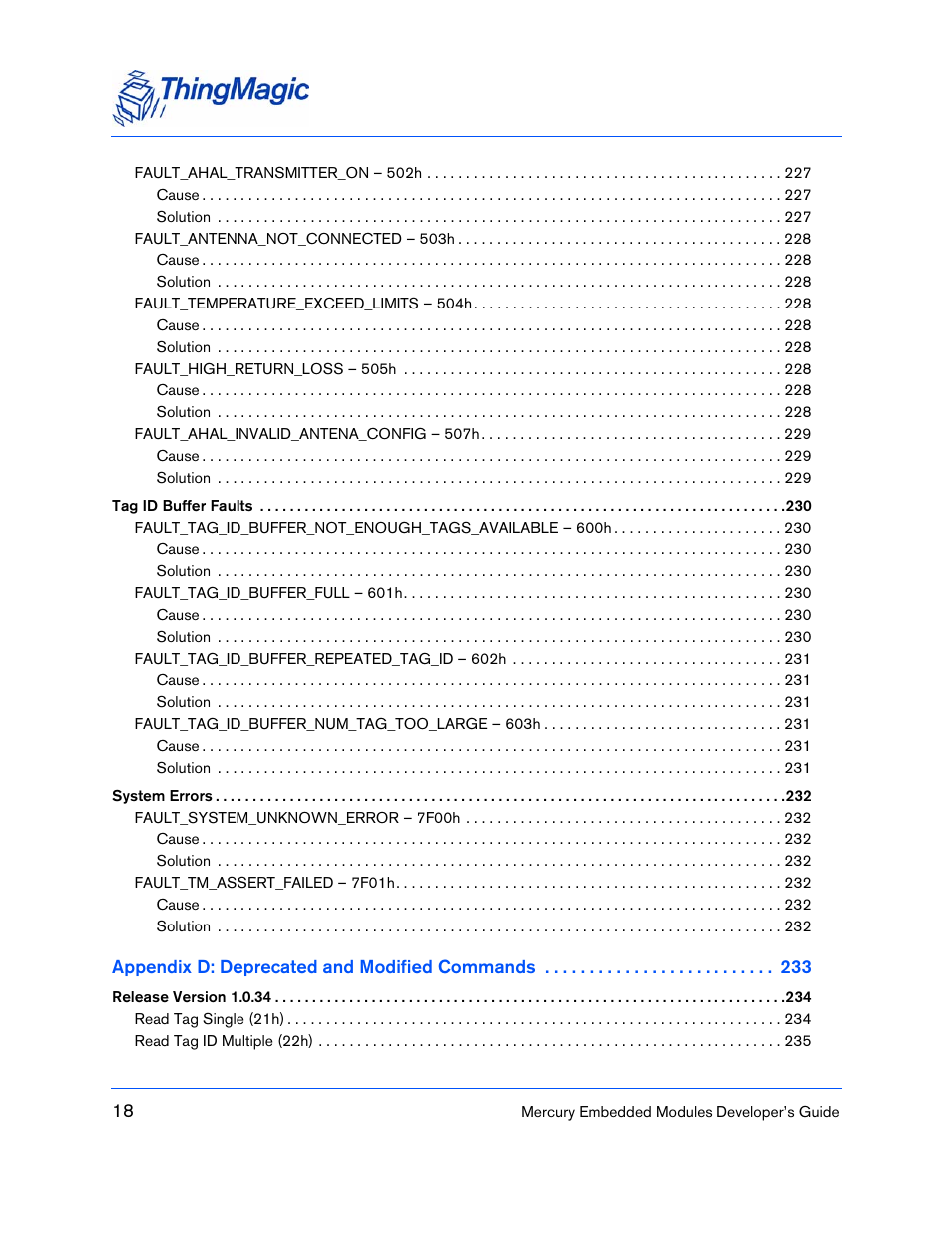 ThingMagic M5e-Compact User Manual | Page 18 / 252