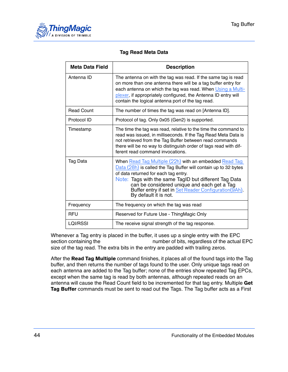ThingMagic M5e-Compact User Manual | Page 44 / 252