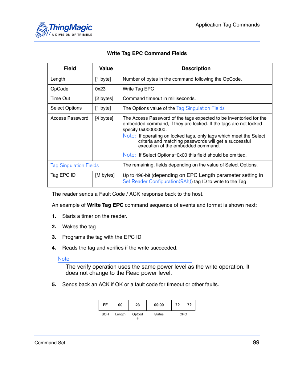 ThingMagic M5e-Compact User Manual | Page 99 / 252