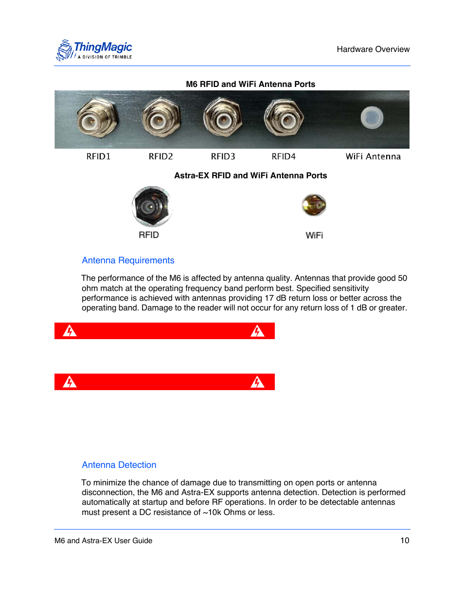 ThingMagic Astra-EX User Manual | Page 10 / 90