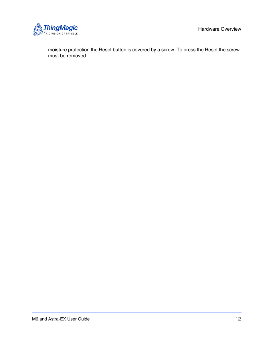 ThingMagic Astra-EX User Manual | Page 12 / 90