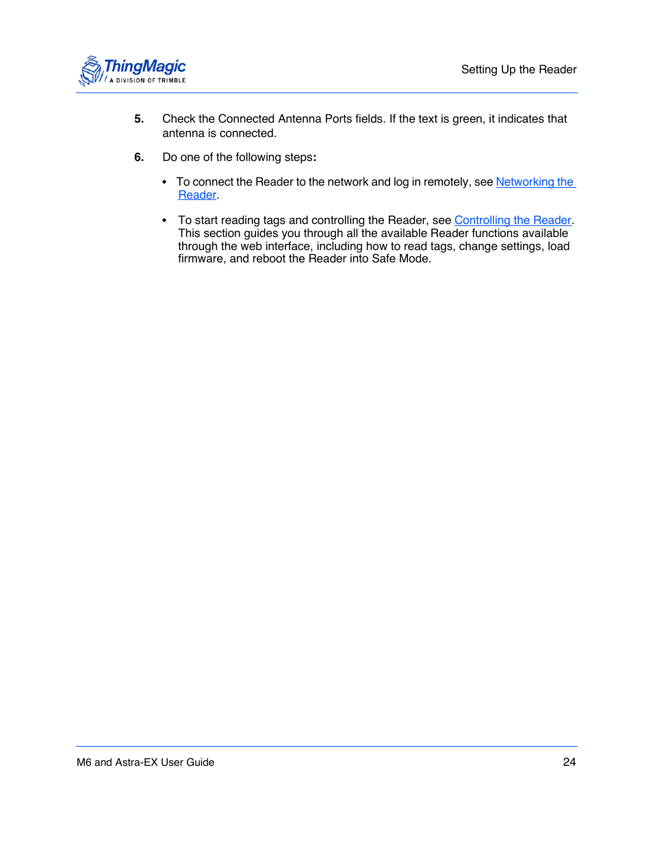 ThingMagic Astra-EX User Manual | Page 24 / 90