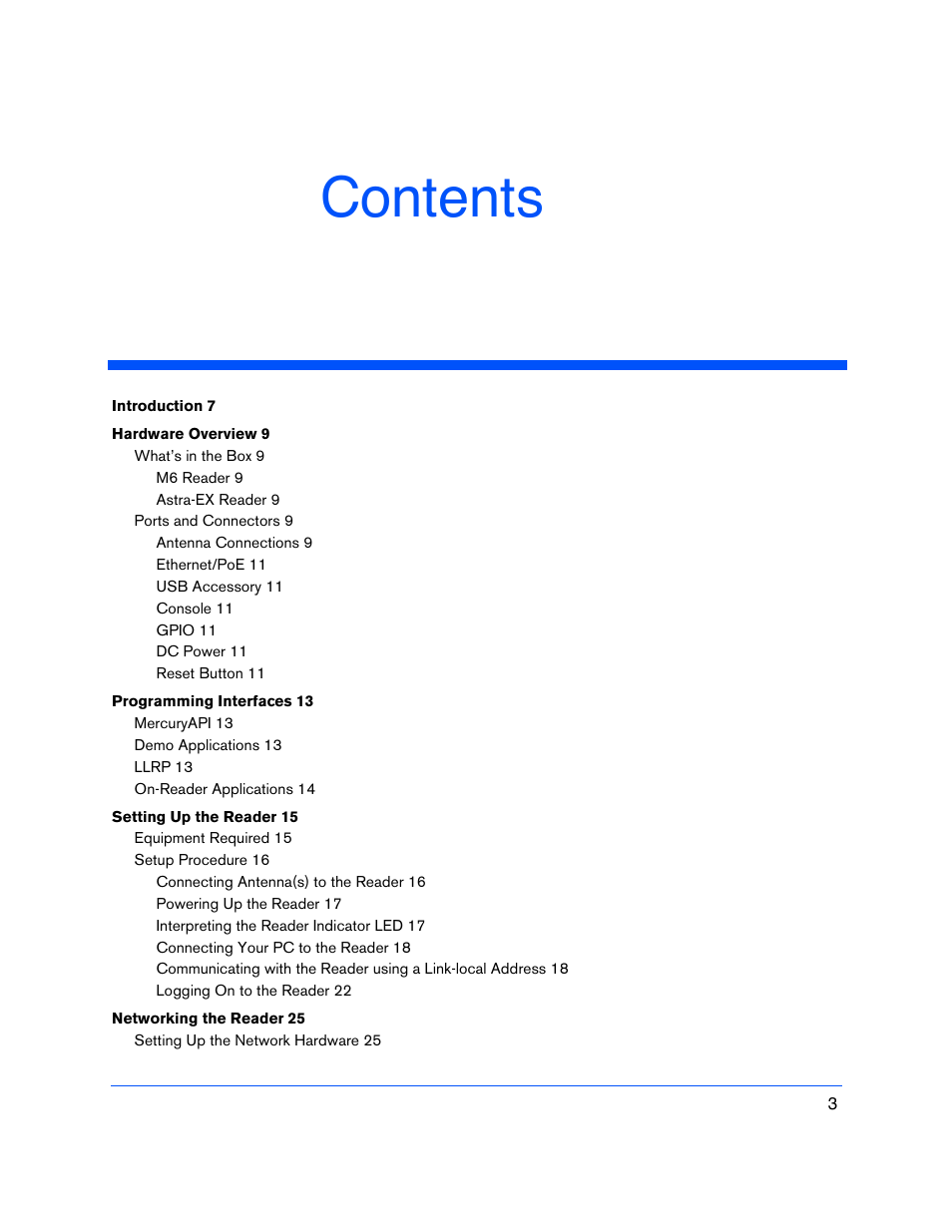 ThingMagic Astra-EX User Manual | Page 3 / 90