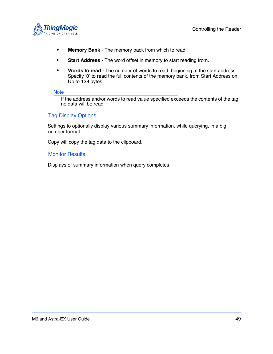 ThingMagic Astra-EX User Manual | Page 49 / 90