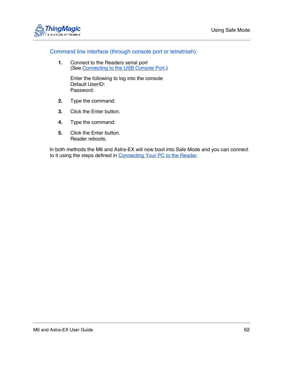 ThingMagic Astra-EX User Manual | Page 62 / 90