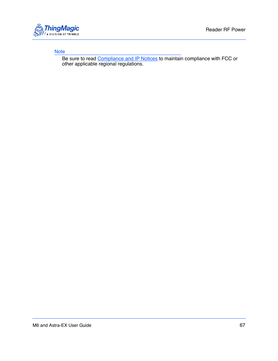 ThingMagic Astra-EX User Manual | Page 67 / 90