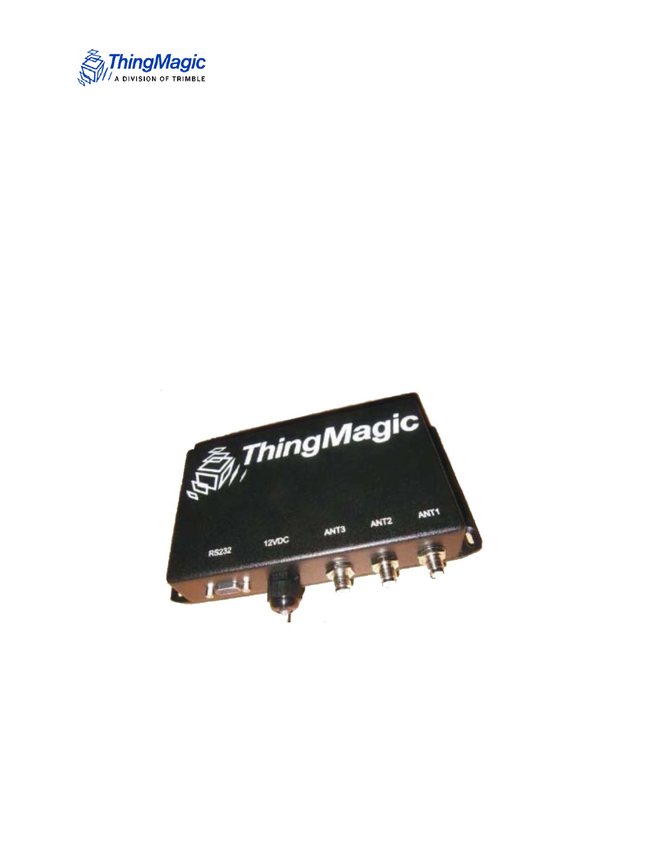 ThingMagic Vega User Manual | 20 pages