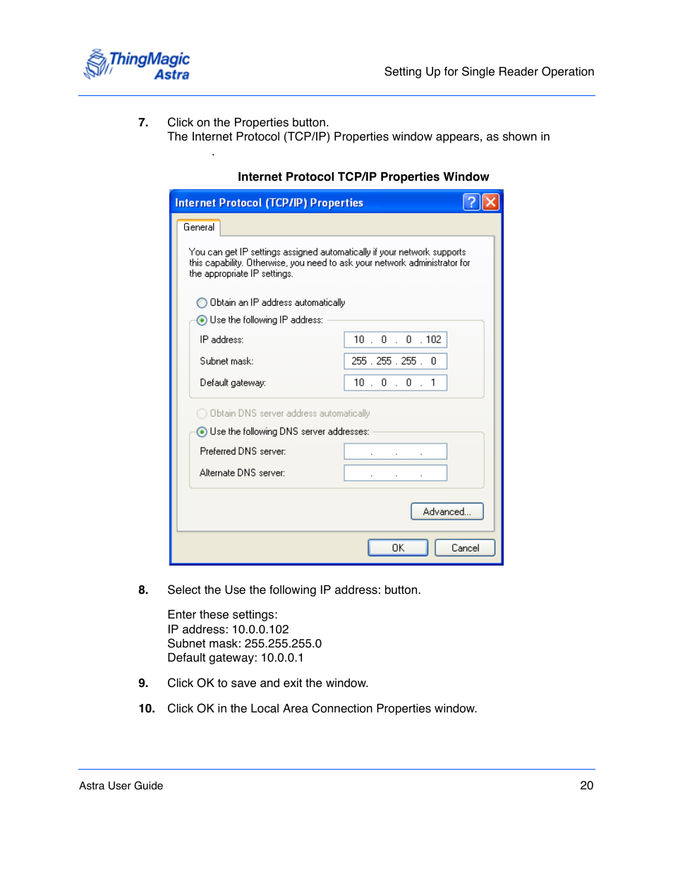 ThingMagic Astra User Manual | Page 20 / 75